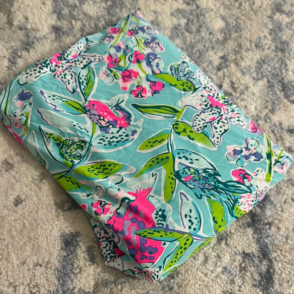 Lilly Pulitzer sway with me lightweight swim fabric